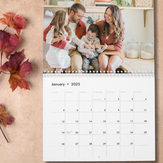 2025 Eenvoudige Creëer Uw Eigen Aangepaste Familie Kalender