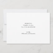 2025 Eenvoudige Fotokalender   Feestdagenkaart (Achterkant)