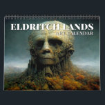 2025 Eldritch Lands 1 Dark Fantasy Kunstkalender Kalender<br><div class="desc">Bereid je voor op een beangstigende odyssee terwijl je de duistere, mysterieuze gebieden van onze "Eldritch Lands" Muurkalender verkent. Elke maand onthult een betoverend, surrealistisch landschap dat rillingen over je ruggengraat zal sturen en je verbeelding zal aanwakkeren. Deze kalender is een visueel meesterwerk, met 12 beklijvende scènes die naadloos het...</div>