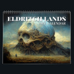 2025 Eldritch Lands 2 Dark Fantasy Kunstkalender Kalender<br><div class="desc">Introductie van onze "Eldritch Lands" Wall Calendar - een boeiende reis door surrealistische en griezelige landschappen die je verbeelding het hele jaar door zal achtervolgen. Elke maand onthult een adembenemend en vaak verontrustend uitzicht, ontworpen om je gevoel van verwondering en mysterie te wekken. Deze kalender van 12 maanden is meer...</div>