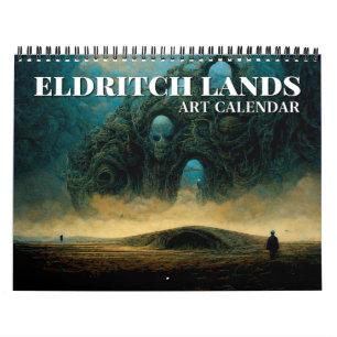 2025 Eldritch Lands 3 Dark Fantasy Kunstkalender Kalender