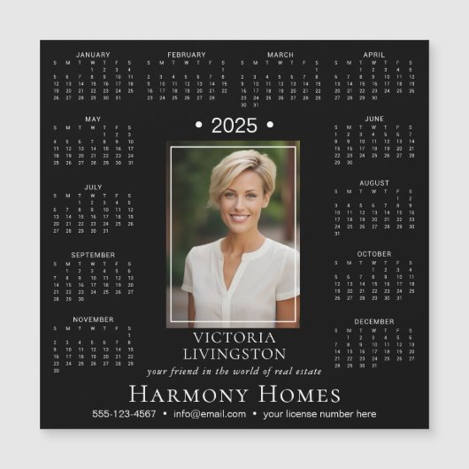 2025 Elegante Aangepaste Magnetische Bedrijfskalen (Voorkant)