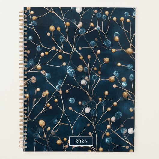 2025 Elegante Chic Moody Boho Planner (Voorkant)