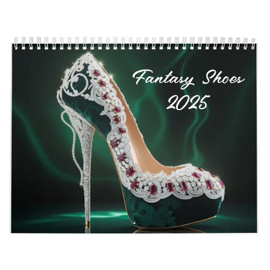 2025 elegante kalender Fantasy Schoenen (Hoes)