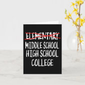 2025 Elementary Afstuderen-fun Elementary School G Kaart (Gele Bloem)