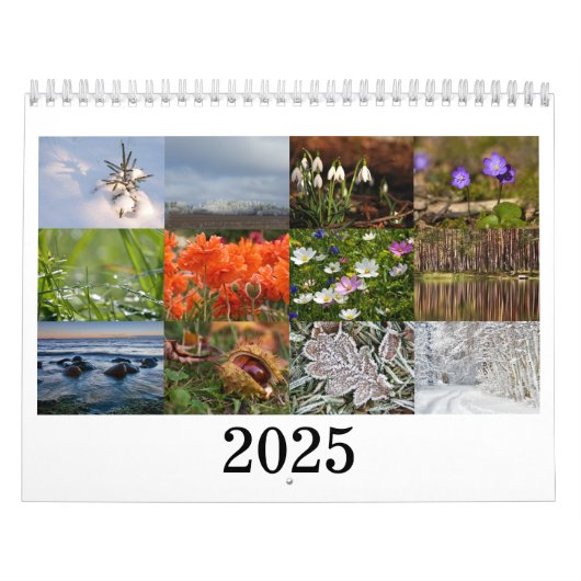 2025 Estse Natuur kalender (Hoes)