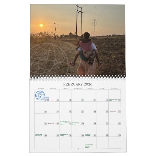 2025 EWB-USA Muur Kalender (Feb 2026)