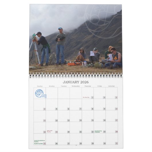 2025 EWB-USA Muur Kalender (Jan 2026)