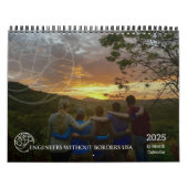 2025 EWB-USA Muur Kalender (Hoes)