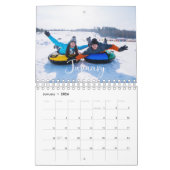 2025 Familie Aangepaste Foto Chic Kalligrafie Kale Kalender (Jan 2026)