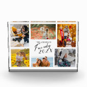 2025 Familie Aangepaste Fotocollage Fotoblokken (Voorkant)