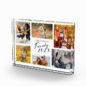 2025 Familie Aangepaste Fotocollage Fotoblokken (Rechts)