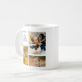 2025 Familie Aangepaste Fotocollage Koffiemok (Voorkant links)