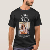 2025 Familie Trotse Vader Afstuderen Matching T-shirt (Voorkant)