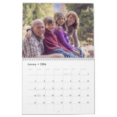 2025 Familiefoto Sentimenteel Modern Elegant Kalender (Jan 2026)