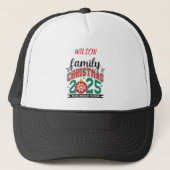 2025 Family Name Christmas Designs Trucker Pet (Voorkant)