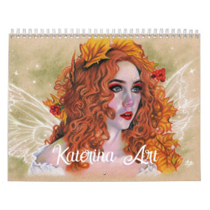 2025 Fantasy Art Kalender Katerina Art