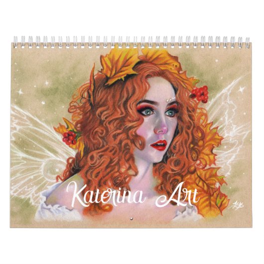 2025 Fantasy Art Kalender Katerina Art (Hoes)