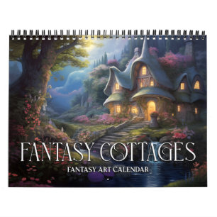 2025 Fantasy huisjes kalender