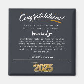 2025 Filippenzen 1:9-11 Christelijk Magneet (Voorkant)