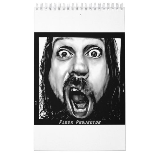 2025 Fleck-projectorkalender Kalender (Hoes)