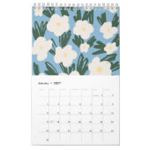 2025 Floral Small Kalender (Jan 2027)