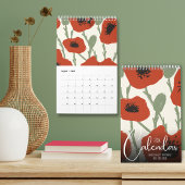 2025 Floral Small Kalender