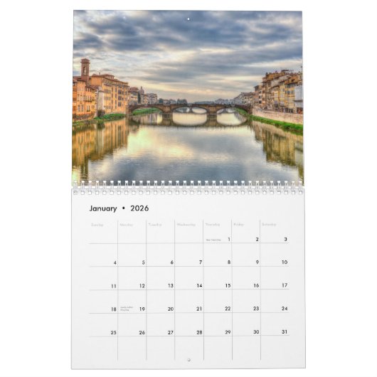 2025 Florence Kalender (Jan 2026)