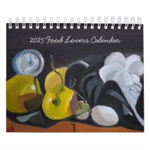 2025 Food Lover's Calendar Kalender