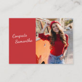 2025 foto Afstuderen uitnodiging Informatiekaartje (Achterkant)