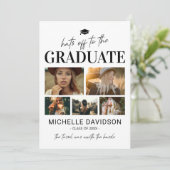 2025 Foto Collage Afstuderen Aankondiging (Staand voorkant)