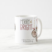 2025 Foto Familie Kerstfeest Bedankt Favors Koffiemok (Voorkant rechts)