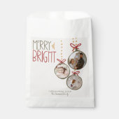 2025 Foto Familie Kerstfeest Kaart Bedankzakje (Voorkant)