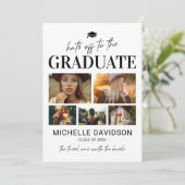 2025 Fotocollage Afstuderen Aankondiging (Staand voorkant)