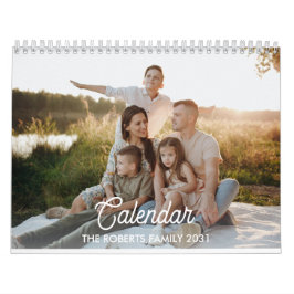 2025 Fotokalender Aangepaste titel en 13 foto's Kalender