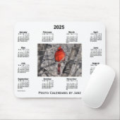 2025 Fotokalender in kardinaal formaat, gemaakt do Muismat (Met muis)