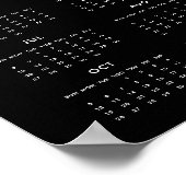 2025 Fotokalender Posterprint Poster (Hoek)