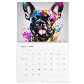 2025 Franse Bulldog "Frenchie" Kalender (Mar 2026)