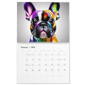 2025 Franse Bulldog "Frenchie" Kalender (Feb 2026)