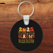 2025-friendsgiving-crew-matching-funny-thanksgivin sleutelhanger (Voorkant)