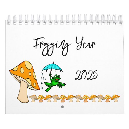 2025 Frogging Kalender Frogging Paddestoel (Hoes)