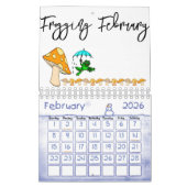 2025 Frogging Kalender Frogging Paddestoel (Feb 2026)