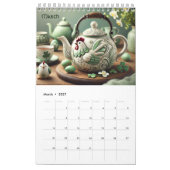 2025 Fun Chicken Theepots Kalender (Mar 2027)