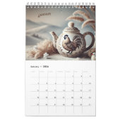 2025 Fun Chicken Theepots Kalender (Jan 2026)