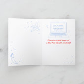 2025 Funny Banana AI Christmas Feestdagen Kaart (Binnen)