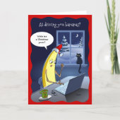 2025 Funny Banana AI Christmas Feestdagen Kaart (Voorkant)