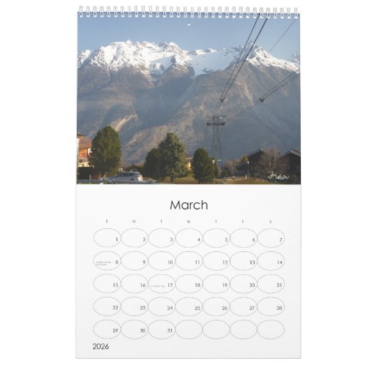 2025 gaat de weg kalender (Mar 2026)