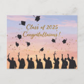 2025: Gefeliciteerd!" Briefkaart (Voorkant)