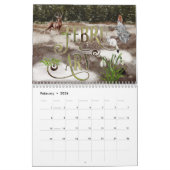 2025 Geïllustreerde Fantasiekalender Personalisere Kalender (Feb 2026)