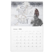 2025 Geïllustreerde Keltische Fantasy Kalender (Jan 2026)